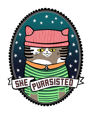 She Purrsisted Poster